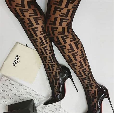 fendi black tights|fendi size chart tights.